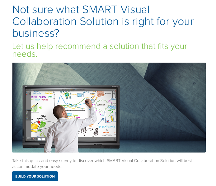 SMART Visual Collaboration Configurator